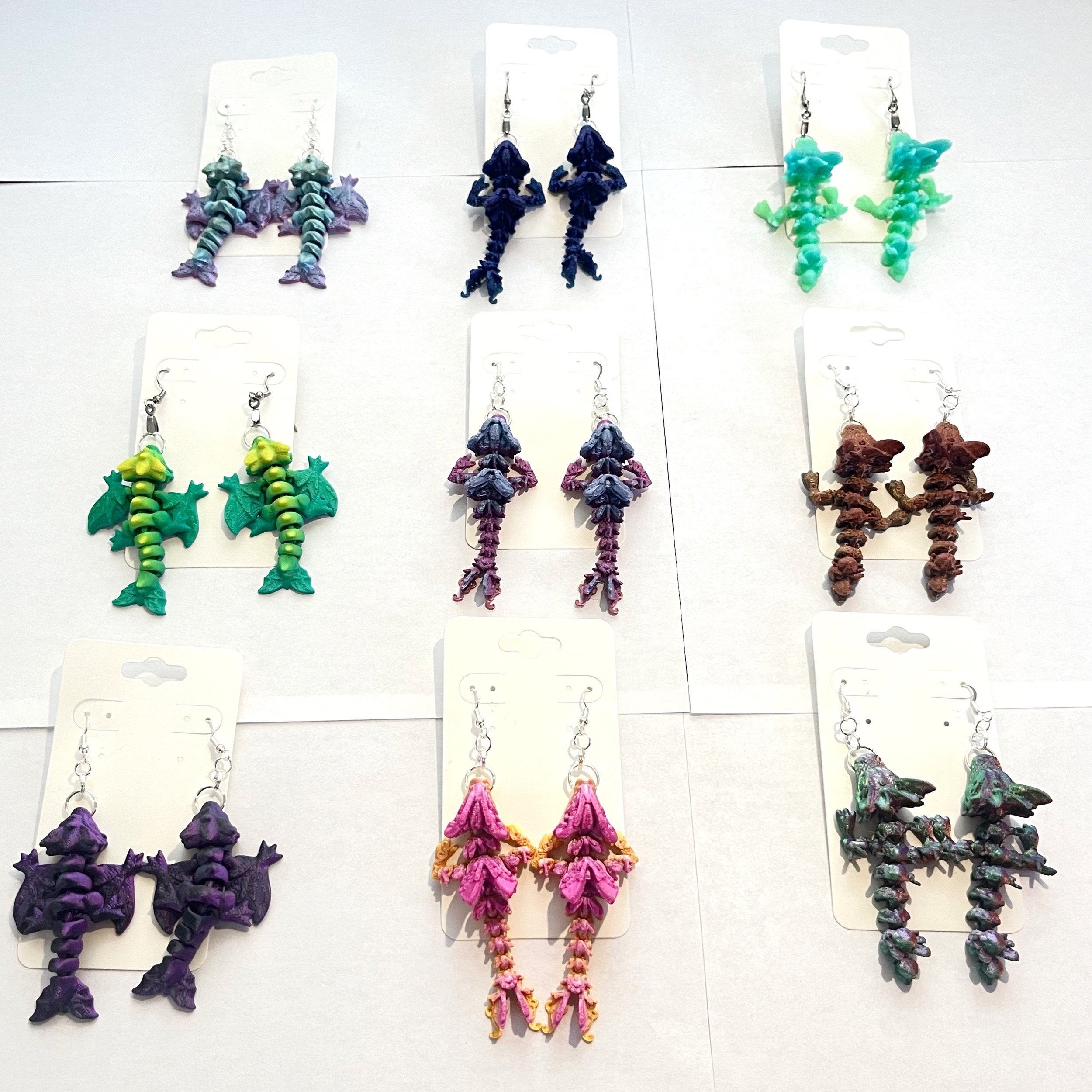 Mystery Dragon Earrings